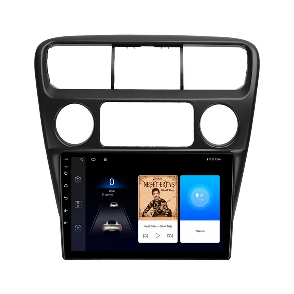 Honda Accord 1999-2000 Android Multimedya 9 inç 10-256 GB Pro CarPlay Navigasyon Ekran ürün görseli 1
