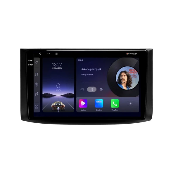 Chevrolet Aveo 2007-2012 Android Multimedya 9 inç 8-128 GB CarPlay Navigasyon Ekran ürün görseli 1