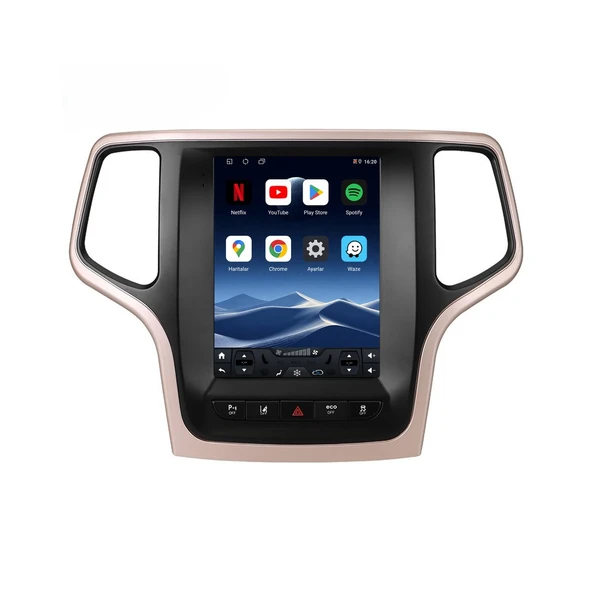 Jeep Cherokee 2014-2015 Android Multimedya 9,7 inç 4-64 GB CarPlay Navigasyon Ekran ürün görseli 1