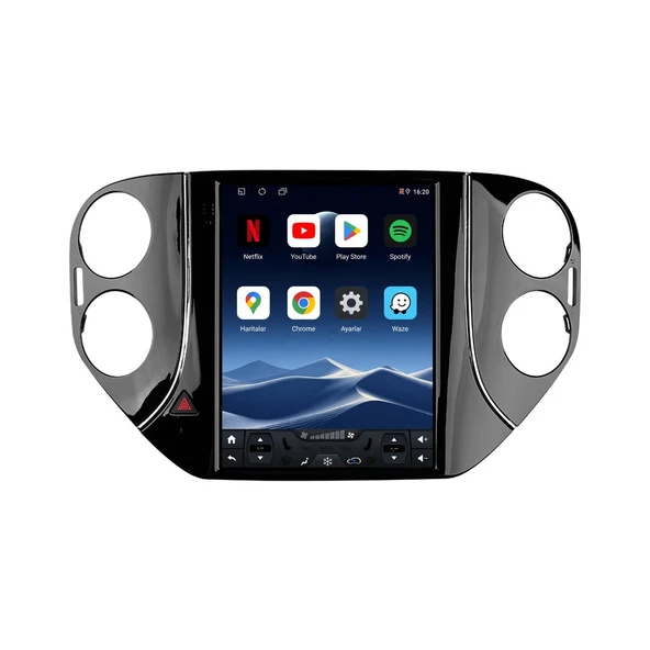 Volkswagen Tiguan 2008-2015 Android Multimedya 9,7 inç 8-128 GB Pro CarPlay Navigasyon Ekran ürün görseli 1