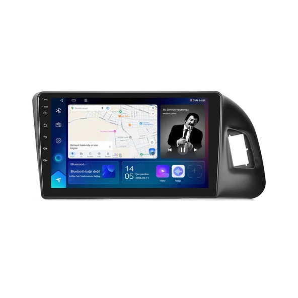 Audi Q5 2009-2016 Android Multimedya 9 inç 6-64 GB CarPlay Navigasyon Ekran ürün görseli 1