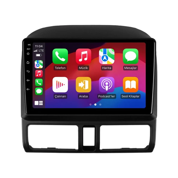 Honda CR-V 2002-2006 Android Multimedya 9 inç 4-32 GB CarPlay Navigasyon Ekran ürün görseli 1