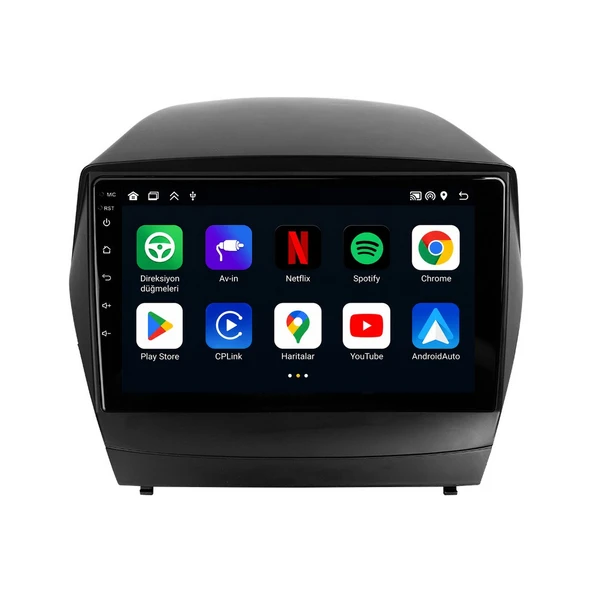 Hyundai ix35 2010-2015 Android Multimedya 9 inç 6-64 GB CarPlay Navigasyon Ekran ürün görseli 1