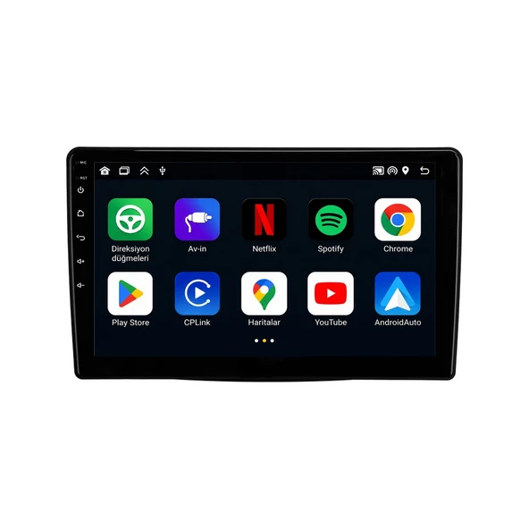 Fiat 500L 2013-2017 Android Multimedya 10 inç 4-32 GB CarPlay Navigasyon Ekran ürün görseli 1