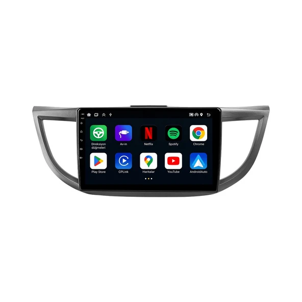 Honda CR-V 2013-2018 Android Multimedya 9 inç 4-32 GB CarPlay Navigasyon Ekran ürün görseli 1