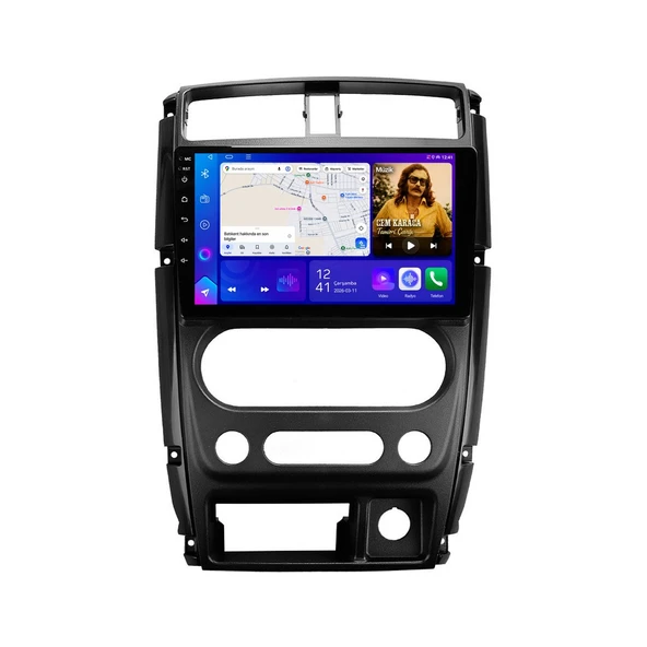 Suzuki Jimny 2006-2017 Android Multimedya 9 inç 6-64 GB CarPlay Navigasyon Ekran ürün görseli 1