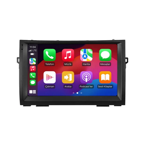 Toyota Prius 2005-2009 Android Multimedya 9 inç 4-32 GB CarPlay Navigasyon Ekran ürün görseli 1