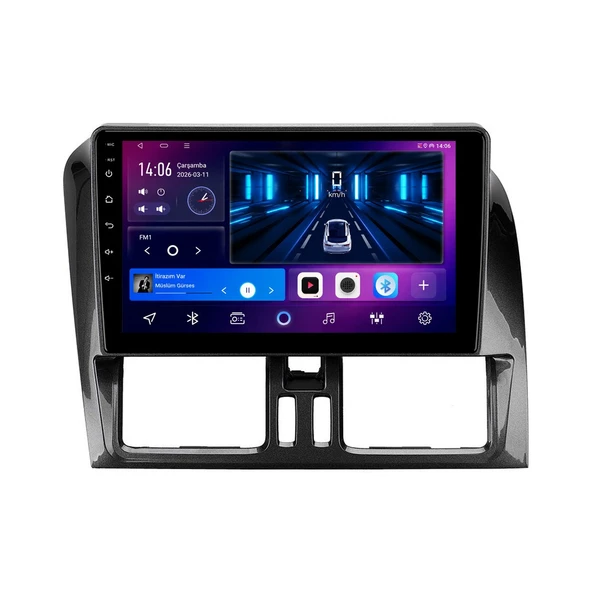 Volvo XC60 2009-2017 Android Multimedya 9 inç 4-64 GB CarPlay Navigasyon Ekran ürün görseli 1