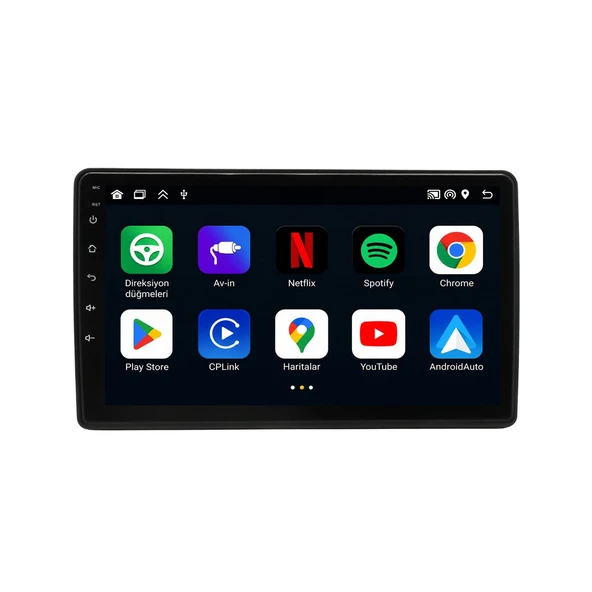 Chevrolet Captiva 2007-2012 Android Multimedya 10 inç 8-128 GB Pro CarPlay Navigasyon Ekran ürün görseli 1
