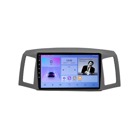 Jeep Grand Cherokee 2006-2007 Android Multimedya 10 inç 8-128 GB Pro CarPlay Navigasyon Ekran ürün görseli 1