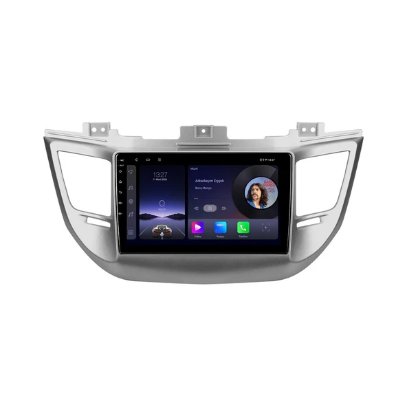 Hyundai Tucson 2015-2018 Android Multimedya 9 inç 4-64 GB CarPlay Navigasyon Ekran ürün görseli 1