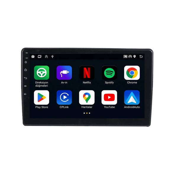 Dodge Nitro 2007-2010 Android Multimedya 10 inç 8-128 GB CarPlay Navigasyon Ekran ürün görseli 1