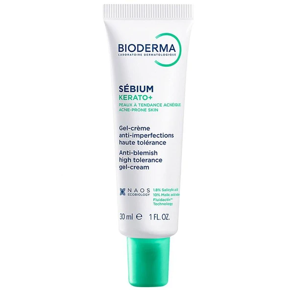 Bioderma Sebium Kerato+ Leke Karşıtı 30 ml Jel Akne Kremi ürün görseli 1
