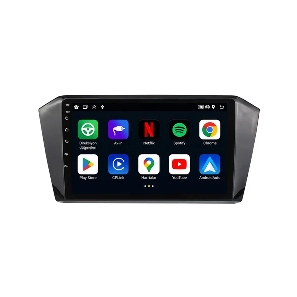 Volkswagen Passat 2015-2022 Android Multimedya 10 inç 4-32 GB CarPlay Navigasyon Ekran ürün görseli 1