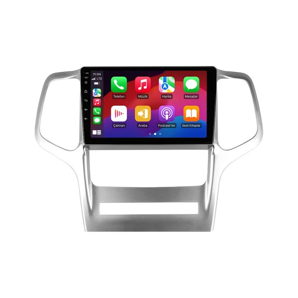 Jeep Grand Cherokee 2011-2012 Android Multimedya 9 inç 6-64 GB CarPlay Navigasyon Ekran ürün görseli 1