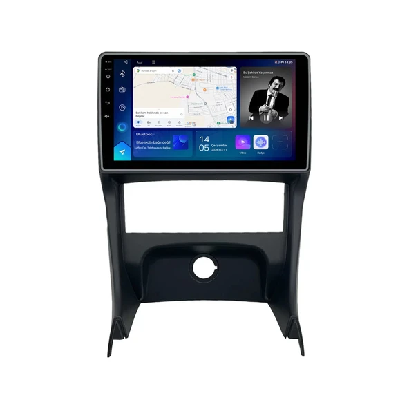 Proton Saga 2010-2011 Android Multimedya 9 inç 4-32 GB CarPlay Navigasyon Ekran ürün görseli 1