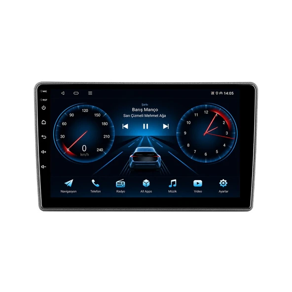 Hyundai H100 2008-2024 Android Multimedya 9 inç 8-64 GB CarPlay Navigasyon Ekran ürün görseli 1