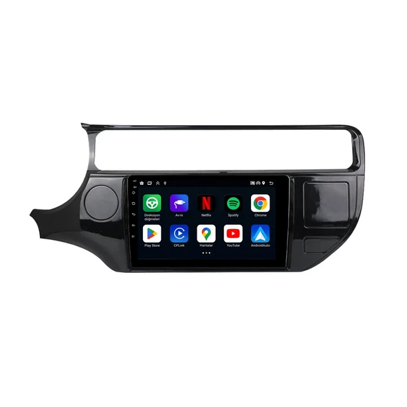 Kia Rio 2015 Android Multimedya 9 inç 8-128 GB Pro CarPlay Navigasyon Ekran ürün görseli 1