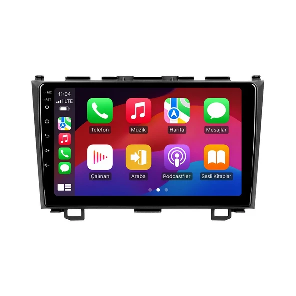 Honda CR-V 2007-2012 Android Multimedya 9 inç 4-64 GB CarPlay Navigasyon Ekran ürün görseli 1