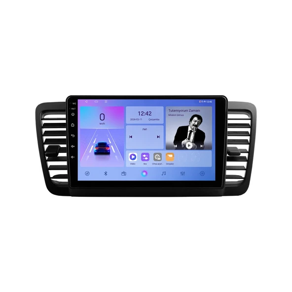 Subaru Outback 2007-2009 Android Multimedya 9 inç 4-32 GB CarPlay Navigasyon Ekran ürün görseli 1
