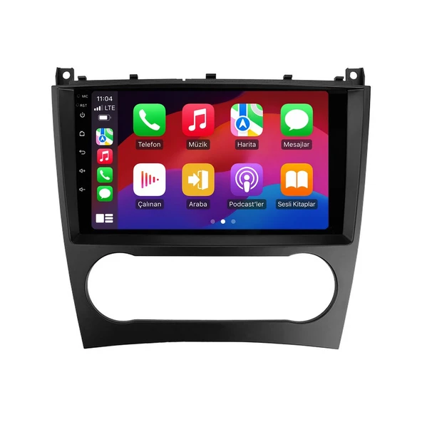 Mercedes G-Class 2006-2011 Android Multimedya 9 inç 4-32 GB CarPlay Navigasyon Ekran ürün görseli 1