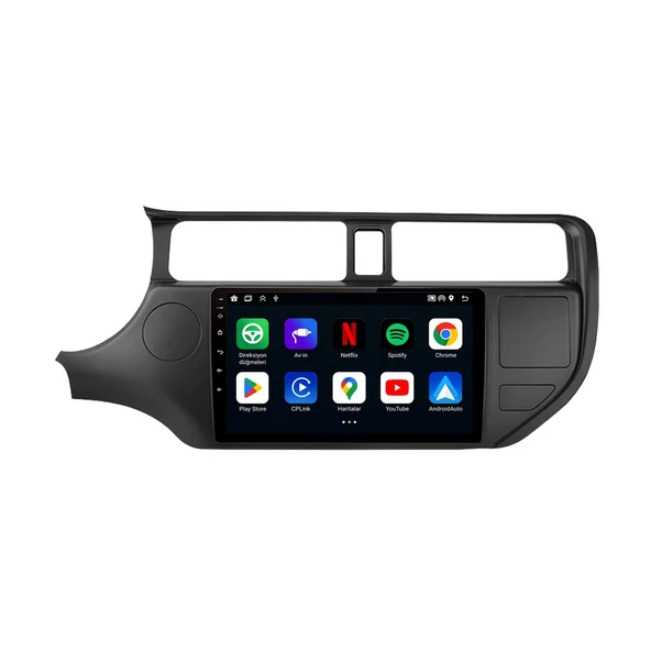 Kia Rio 2012-2014 Android Multimedya 9 inç 4-64 GB CarPlay Navigasyon Ekran ürün görseli 1