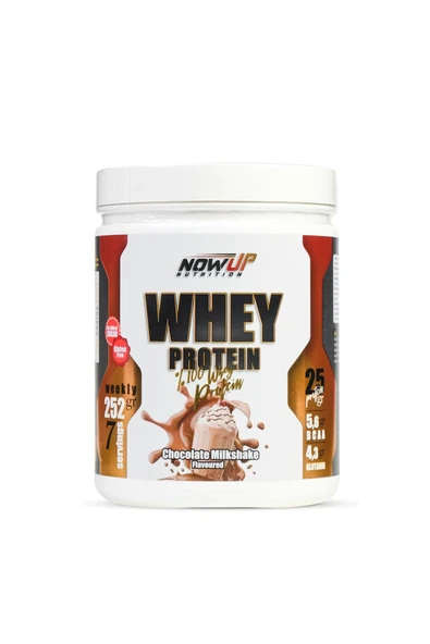 NOWUP NUTRITION %100 Whey Protein Çikolata Milkshake 252 Gr | 25g Protein ürün görseli 1