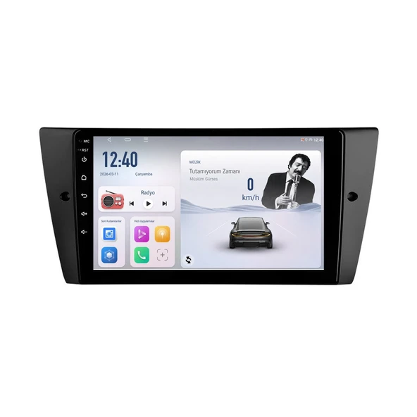 Smart Dragon BMW 3 Series E93 2005-2012 9 inç 4-64 GB Android Carplay Multimedya ürün görseli 1