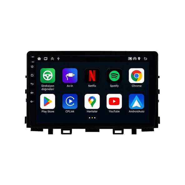 Kia Stonic 2017-2021 Android Multimedya 9 inç 6-64 GB CarPlay Navigasyon Ekran ürün görseli 1