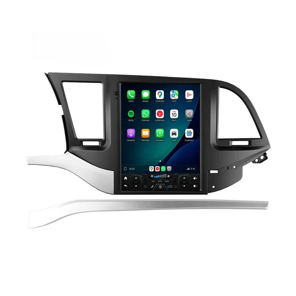 Hyundai Elantra 2016-2018 Android Multimedya 9,7 inç 10-256 GB Pro CarPlay Navigasyon Ekran ürün görseli 1