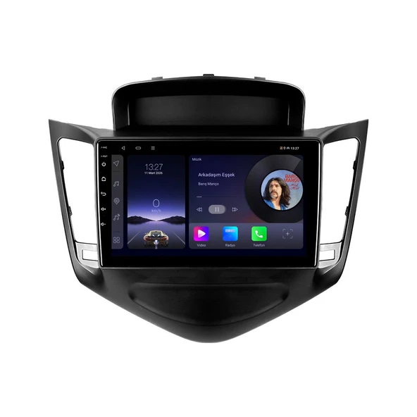Chevrolet Cruze 2009-2012 Android Multimedya 9 inç 4-64 GB CarPlay Navigasyon Ekran ürün görseli 1