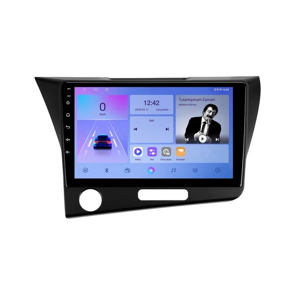 Honda CR-Z 2011-2013 Android Multimedya 9 inç 8-64 GB CarPlay Navigasyon Ekran ürün görseli 1