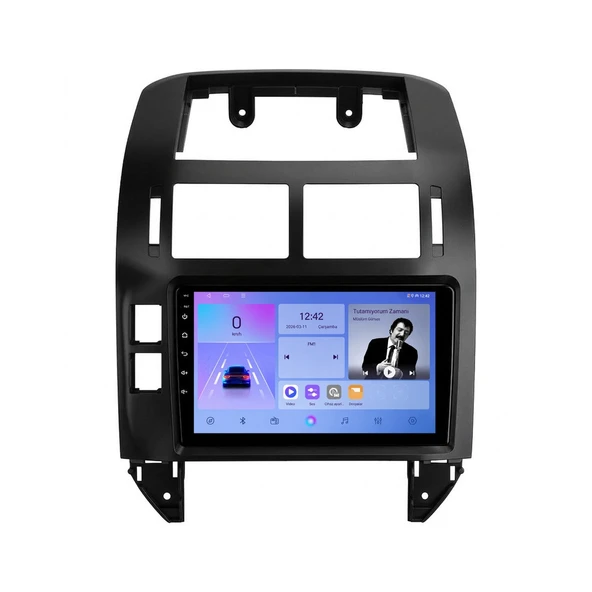 Smart Dragon Volkswagen Polo 2003-2009 9 inç 4-64 GB Android Carplay Multimedya ürün görseli 1