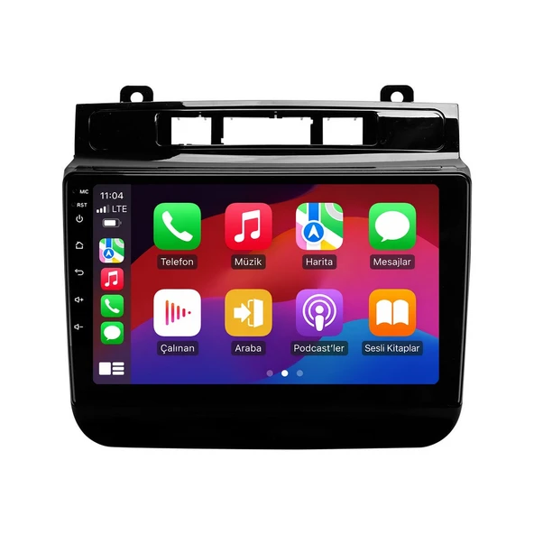 Volkswagen Touareg 2010-2017 Android Multimedya 9 inç 8-128 GB Pro CarPlay Navigasyon Ekran ürün görseli 1