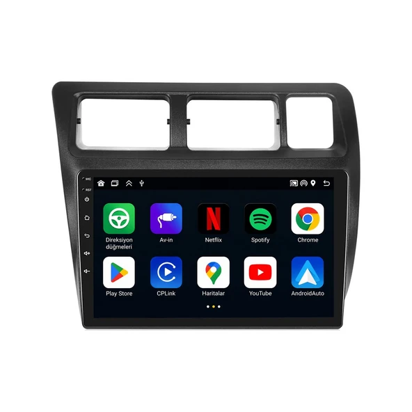 Toyota Corolla 1993-1998 Android Multimedya 9 inç 4-32 GB CarPlay Navigasyon Ekran ürün görseli 1