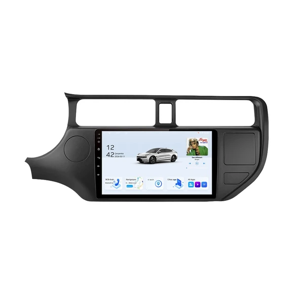 Kia Rio 2012-2014 Android Multimedya 9 inç 8-128 GB Pro CarPlay Navigasyon Ekran ürün görseli 1