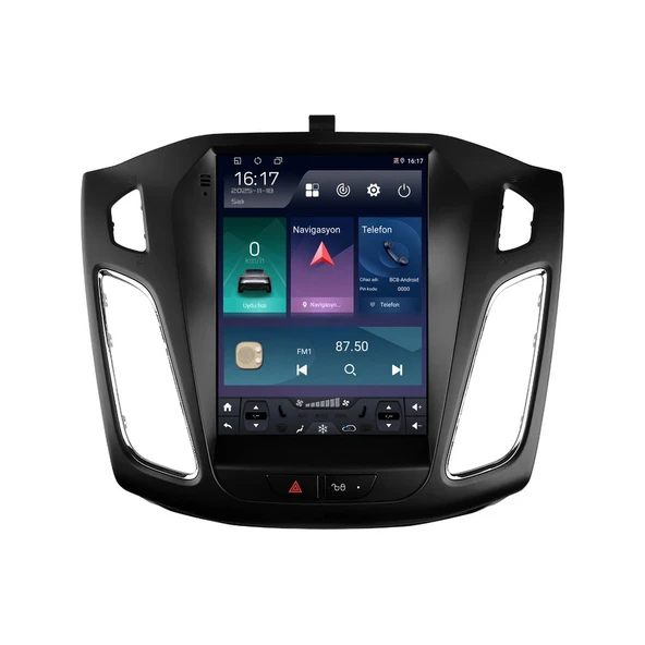 Ford Focus 2011-2018 Android Multimedya 9,7 inç 4-32 GB CarPlay Navigasyon Ekran ürün görseli 1