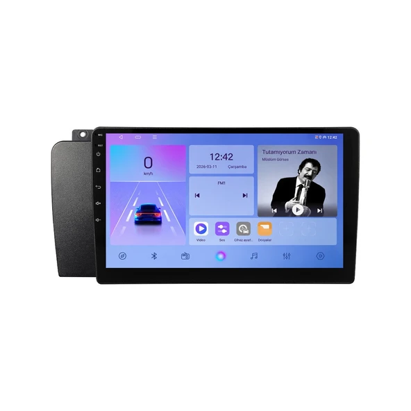 Volvo V70 2000-2007 Android Multimedya 9 inç 10-256 GB Pro CarPlay Navigasyon Ekran ürün görseli 1