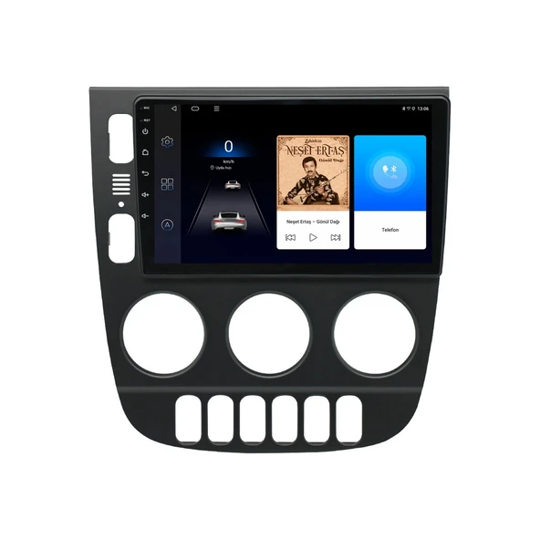 Mercedes ML 1998-2005 Android Multimedya 9 inç 6-64 GB CarPlay Navigasyon Ekran ürün görseli 1