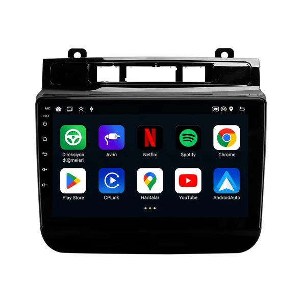 Volkswagen Touareg 2010-2017 Android Multimedya 9 inç 8-128 GB CarPlay Navigasyon Ekran ürün görseli 1