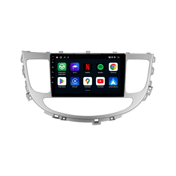 Hyundai Genesis 2009 Android Multimedya 9 inç 8-128 GB Pro CarPlay Navigasyon Ekran ürün görseli 1