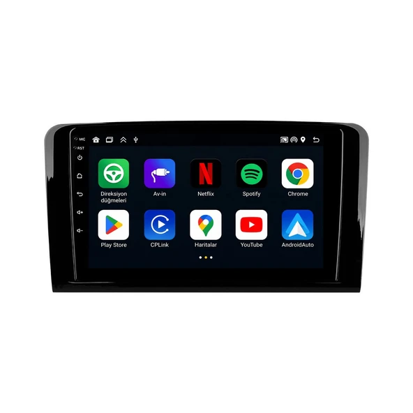 Mercedes GL 2007-2012 Android Multimedya 9 inç 4-32 GB CarPlay Navigasyon Ekran ürün görseli 1