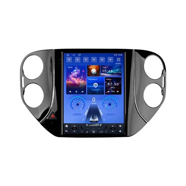 Volkswagen Tiguan 2008-2015 Android Multimedya 9,7 inç 6-64 GB CarPlay Navigasyon Ekran ürün görseli 1