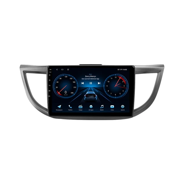 Honda CR-V 2013-2018 Android Multimedya 9 inç 4-64 GB CarPlay Navigasyon Ekran ürün görseli 1