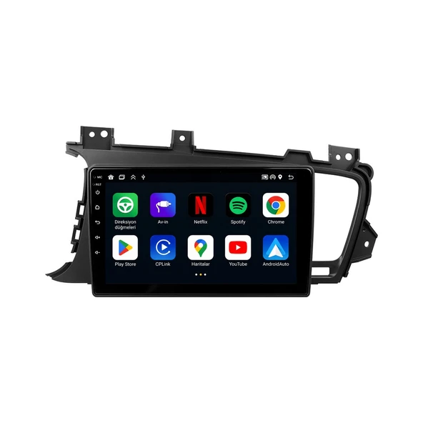 Kia Optima 2011-2013 Android Multimedya 9 inç 8-128 GB CarPlay Navigasyon Ekran ürün görseli 1