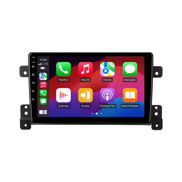 Suzuki Grand Vitara 2006-2012 Android Multimedya 9 inç 8-128 GB Pro CarPlay Navigasyon Ekran ürün görseli 1