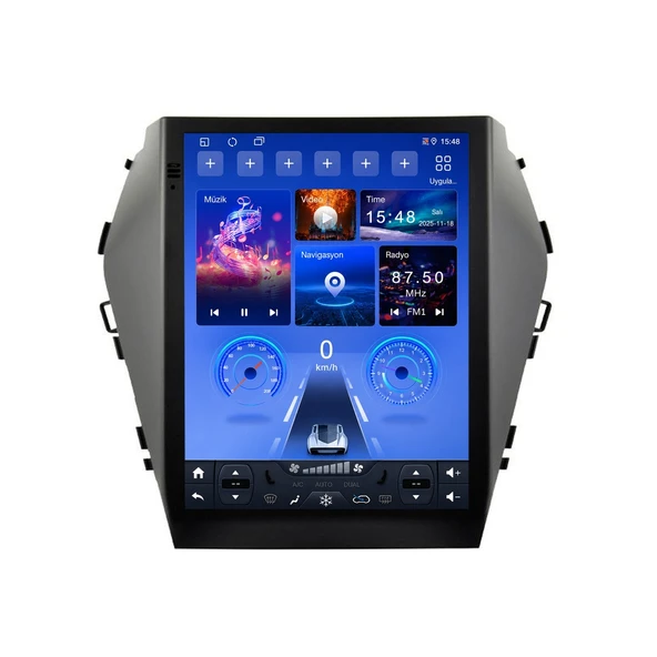 Smart Dragon Hyundai Santa Fe 2012-2016 9,7 inç 8-128 GB Android Carplay Multimedya ürün görseli 1
