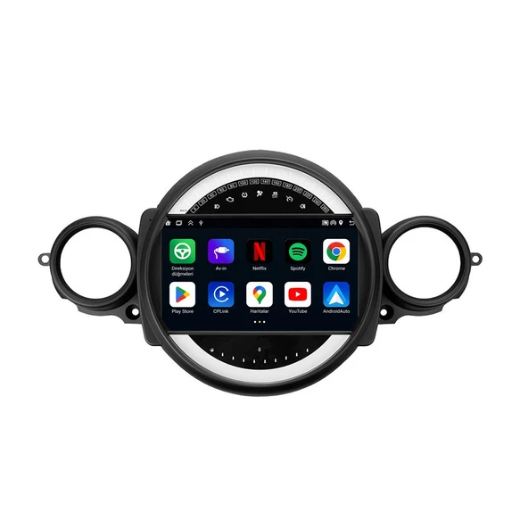 Mini John Cooper 2008-2013 Android Multimedya 9 inç 4-32 GB CarPlay Navigasyon Ekran ürün görseli 1