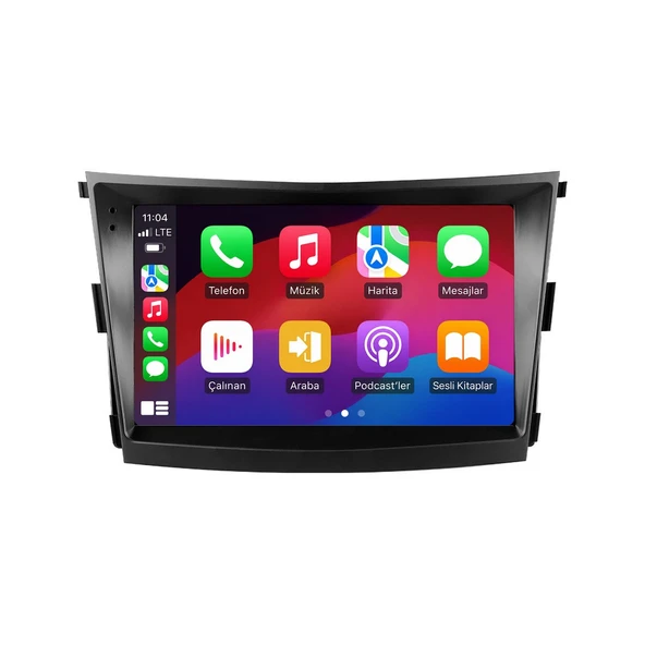 SsangYong Xlv 2015-2019 Android Multimedya 9 inç 4-64 GB CarPlay Navigasyon Ekran ürün görseli 1