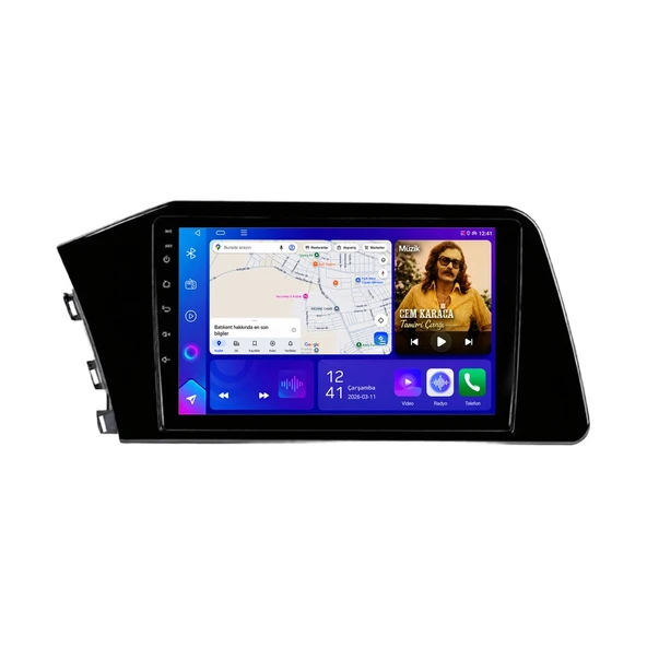 Hyundai Elantra 2021-2022 Android Multimedya 9 inç 6-64 GB CarPlay Navigasyon Ekran ürün görseli 1